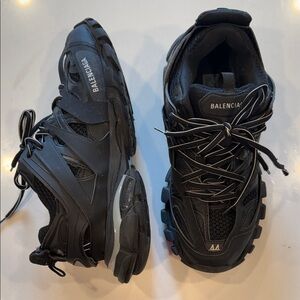 Balenciaga Men's Black Athletic Shoes